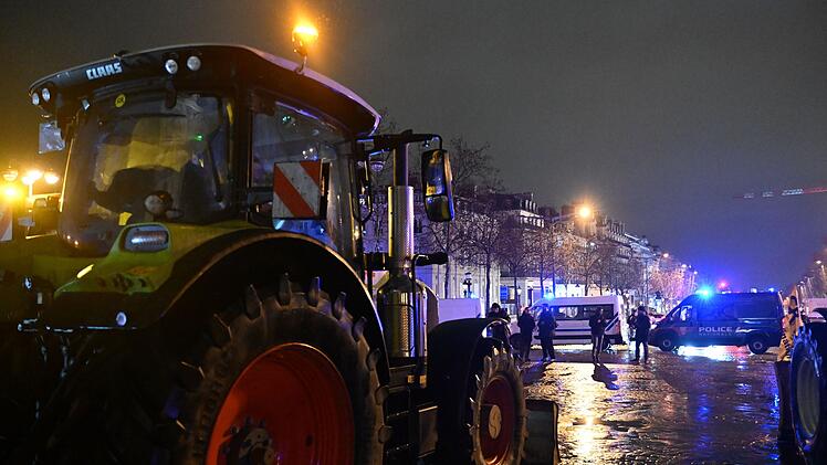 Protest gegen EU-Mercosur-Freihandelsabkommen - Paris