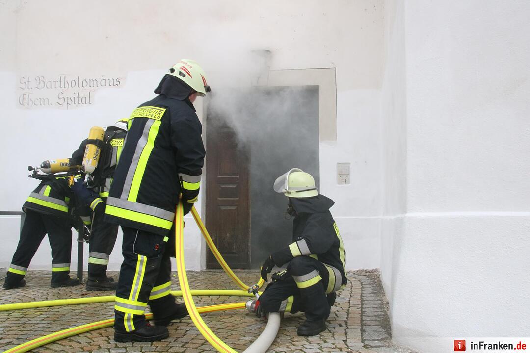 Feuerwehr Hollfeld Großübung