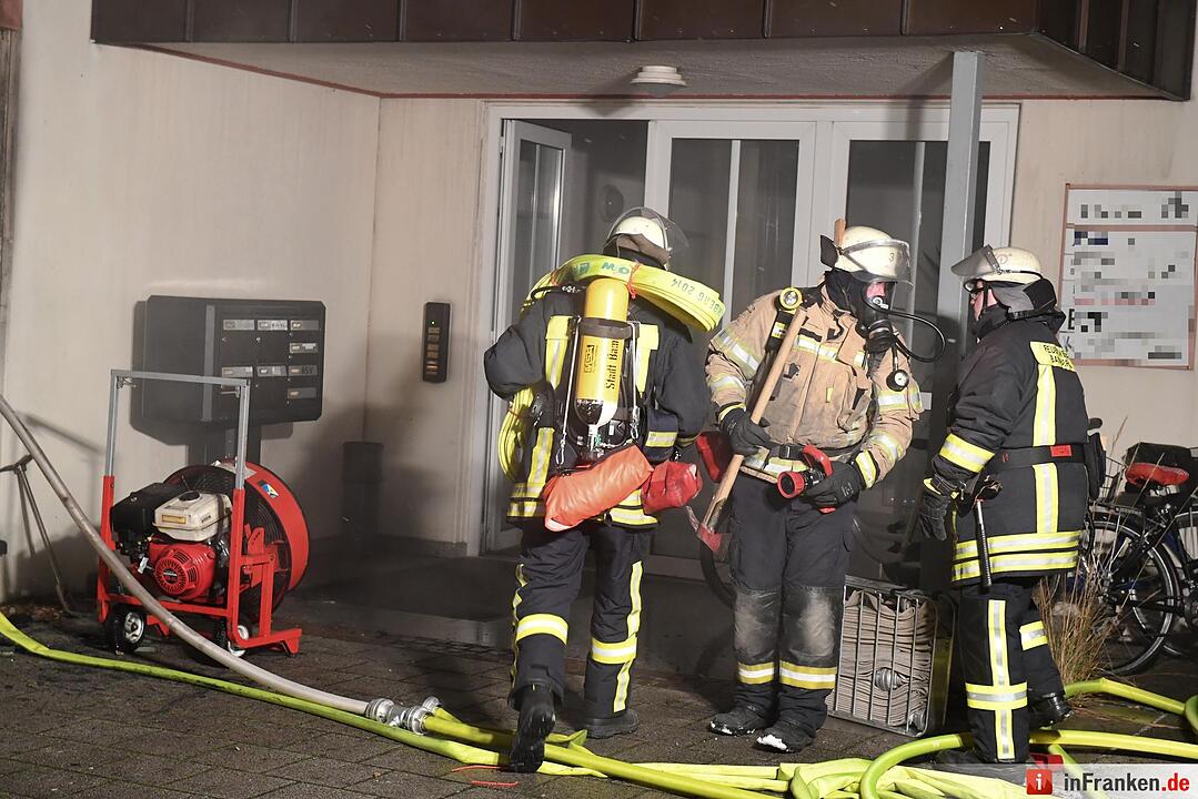 Brand in Gewerbegebiet in Bamberg
