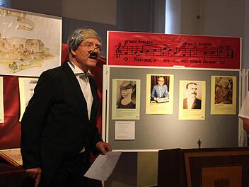 Reinhard Grasse trat als Stadtverordneter auf.  Foto: Sabine Memmel