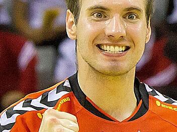 HSC-Torsteher Oliver Krechel hatte unmittelbar nach seiner Einwechslung in Minden drei tolle Aktionen und damit maßgeblichen Anteil am Sieg in Minden. Natürlich hofft der ehrgeizige Schlussmann am Samstag auf seinen ersten Einsatz 2016 von Beginn an. Foto: CT-Archiv/Albert Höchstädter