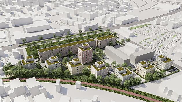 Neues Stadtviertel "Westwinkel" in Fürth