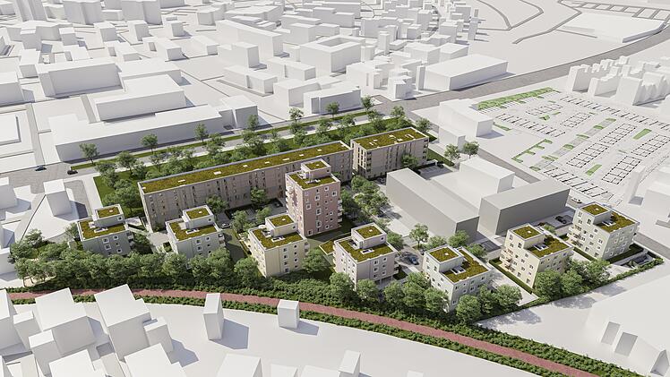 Neues Stadtviertel "Westwinkel" in Fürth