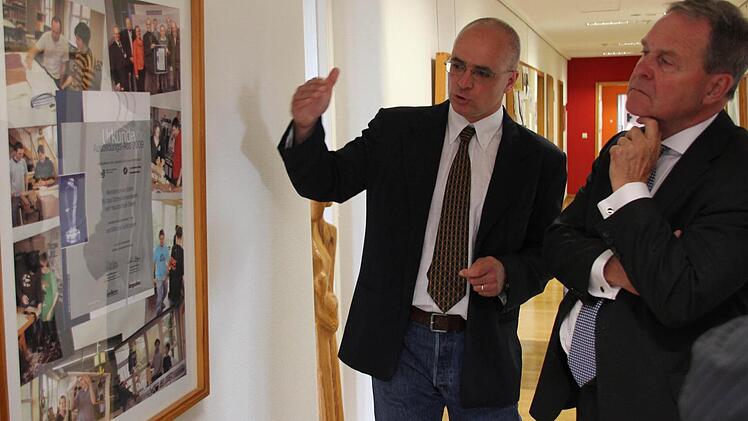 Für die Zusammenarbeit mit der Mittelschule gab's eine besondere Auszeichnung.