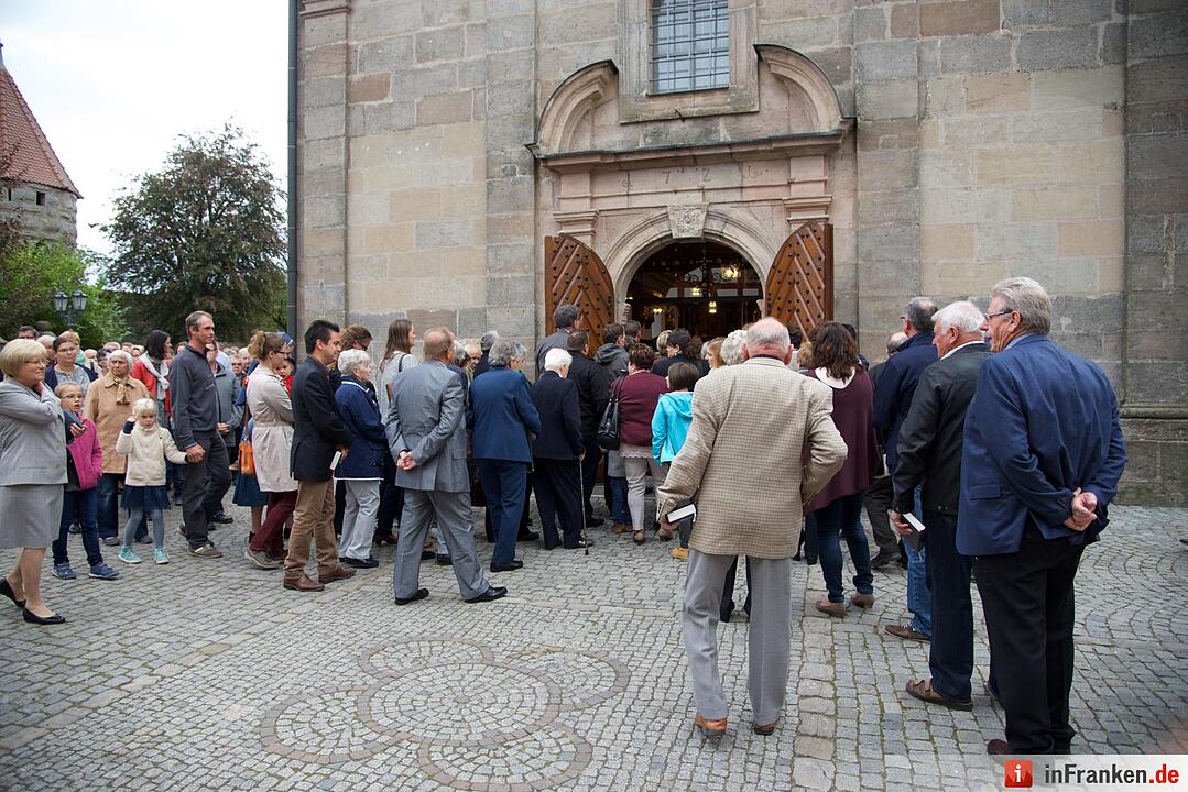 Nach einjähriger Kirchensanierung: Hannberg feiert die Wiedereröffnung der Wehrkirche der Pfarrei Geburt Mariens Hannberg