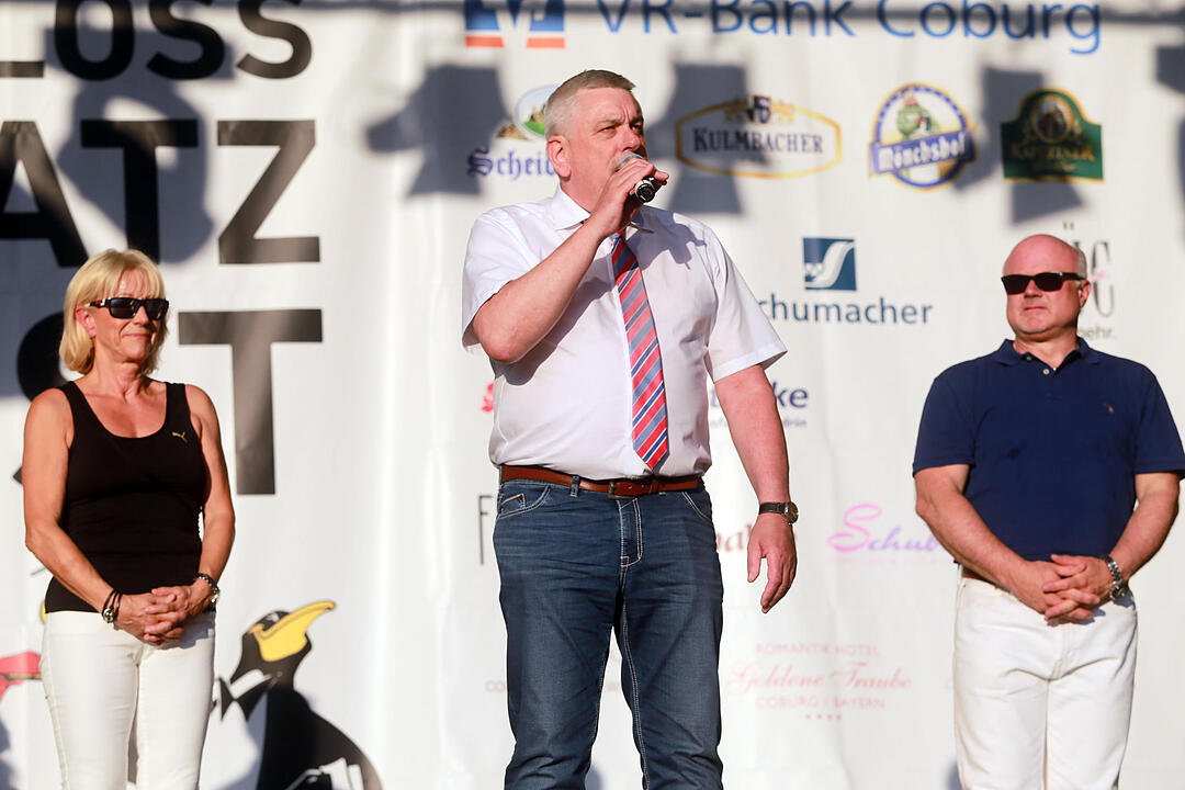 Auftakt Coburger Schlossplatzfest