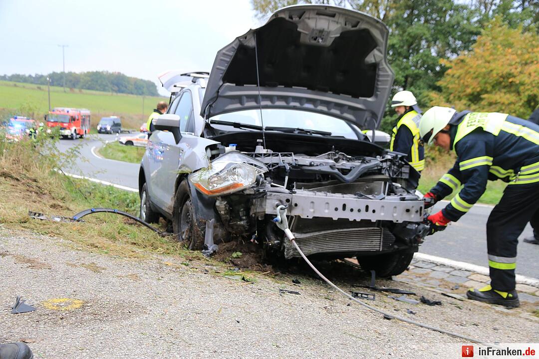 Unfall bei Schlüsselfeld