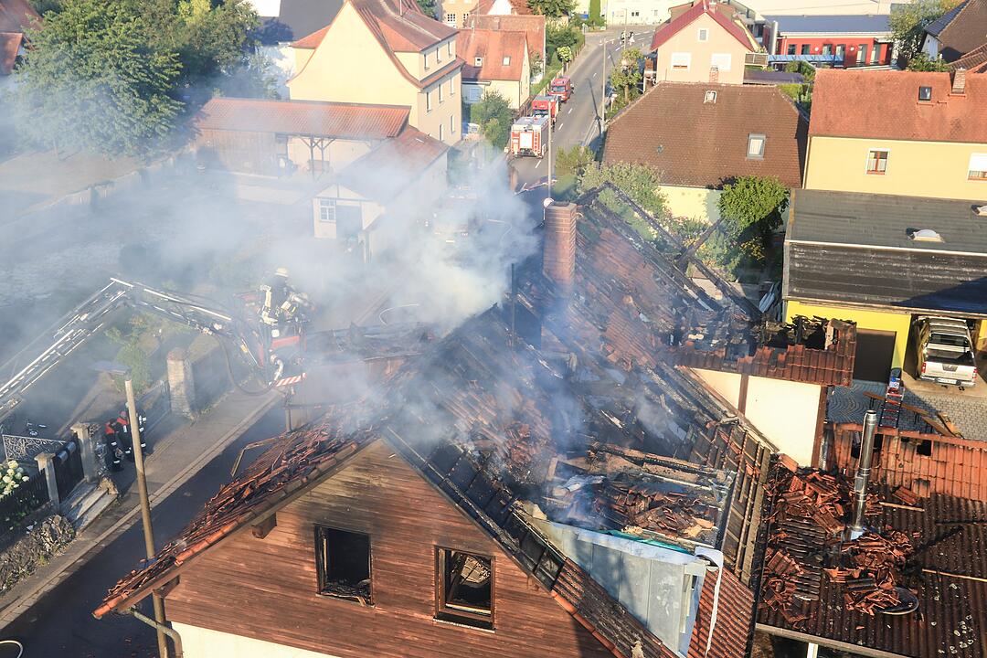Brand in Frensdorf