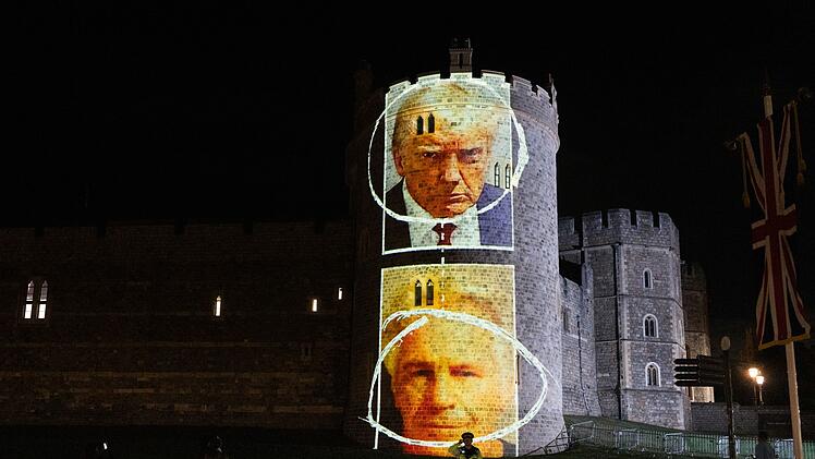 US-Präsident Trump besucht Großbritannien