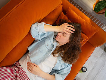 Krank, Symptome, Erk&auml;ltet, Fieber