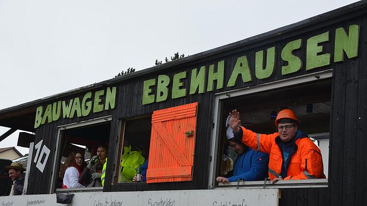 Straßenfasching in Ebenhausen Foto: Peter Rauch