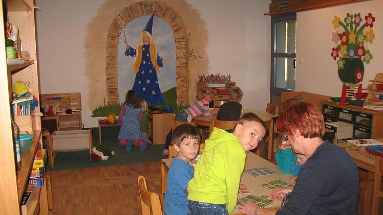 Hier ist die Schulranzengruppe in Aktion.Foto: Anette Schreiber