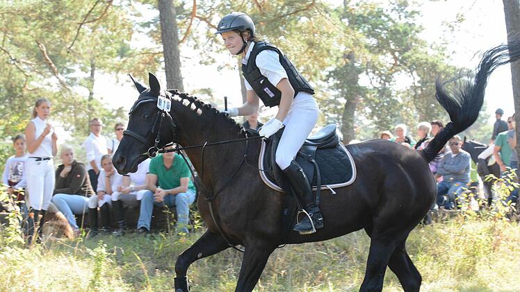 Ronja Golling vom RFV Sulzthal. Foto: ssp