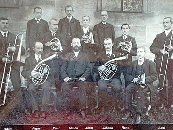 Von Anfang an ging es beim Posaunenchor Peesten um das gemeinschaftliche Musizieren zum Lobpreis Gottes. Repro: BR