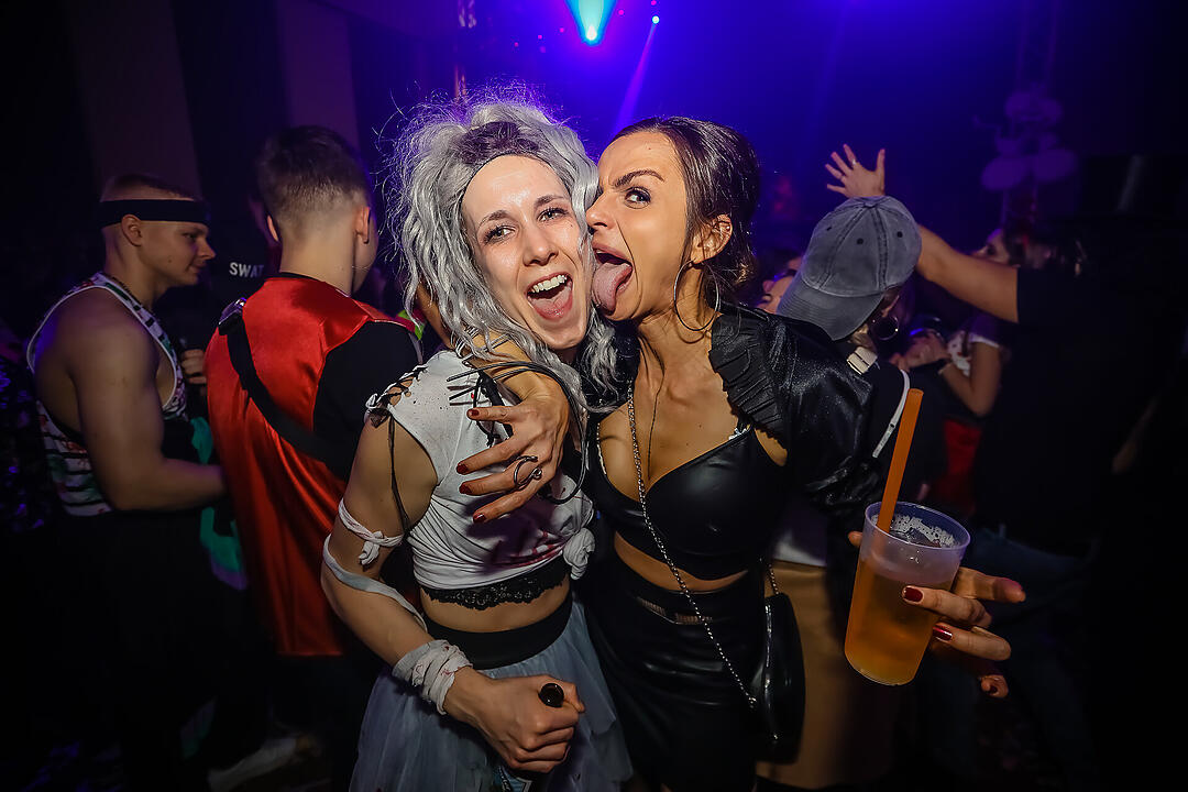 Beste Partystimmung in der Stadthalle