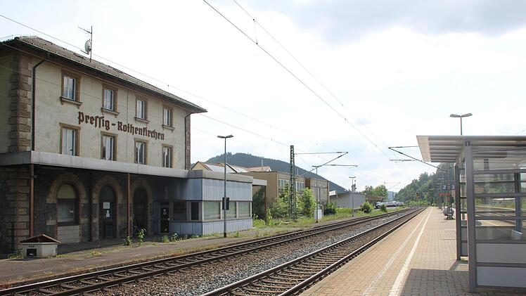 Impressionen vom Bahnhof Pressig-Rothenkirchen - aufgenommen im Mai 2018. Foto: Andreas Schmitt