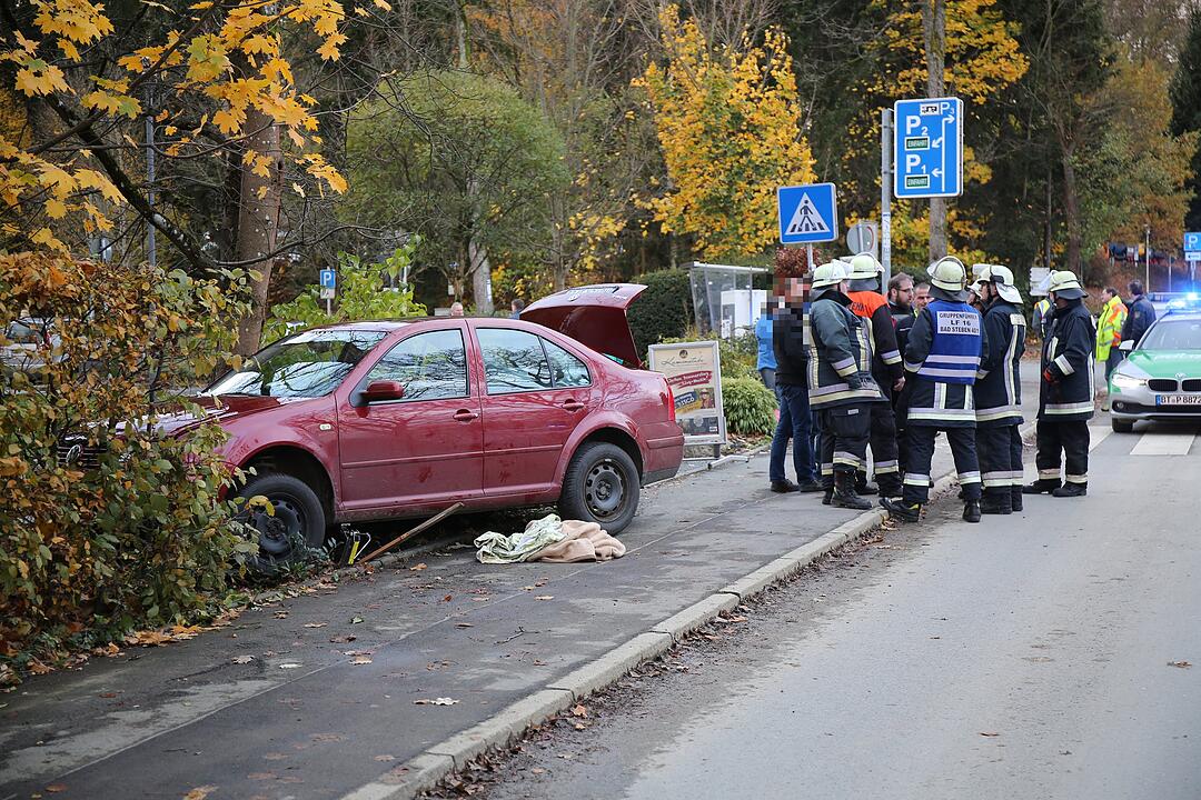 Schwerer Unfall am Zebrastreifen an Therme Bad Steben