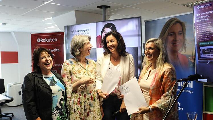 Digitalisierungsgipfel mit Staatsministerin Dorothee Bär in Bamberg. Foto: Barbara Herbst