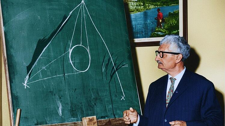 Der Physiker Hermann Oberth gilt als einer der Begr&uuml;nder der Raumfahrttechnik und als Vater der europ&auml;ischen Rakete.