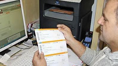Auch am Dienstagmorgen lag schon wieder eine Bestellung über vier "Pur"-Karten bei Bernd Ebert im FT-Servicepoint in Ebern vor.