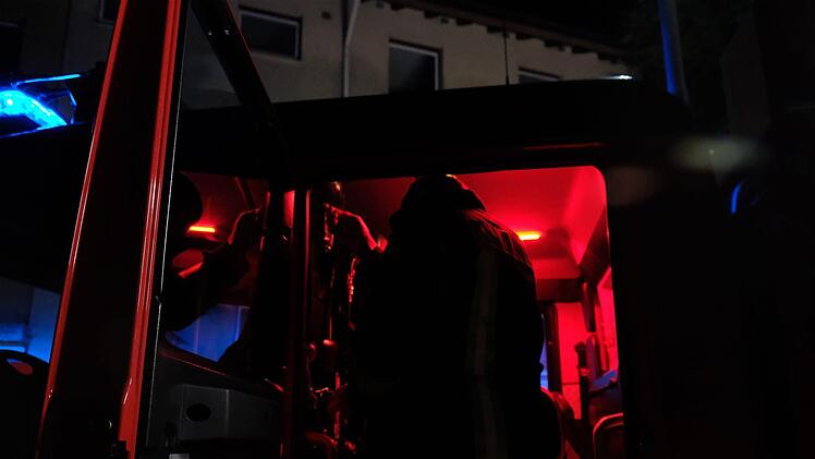 Großübung der Feuerwehren des Landkreises Bad Kissingen in Wildflecken.  Foto: Gerd Schaar