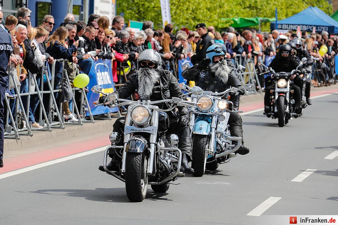 Motorradsternfahrt in Kulmbach: der Sonntag