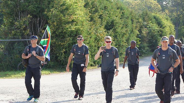 Das Team aus Südafrika
