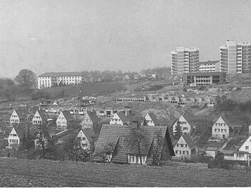 Blick auf den Ketschendorfer Hang in Coburg im Jahr 1965Foto: CT-Archiv