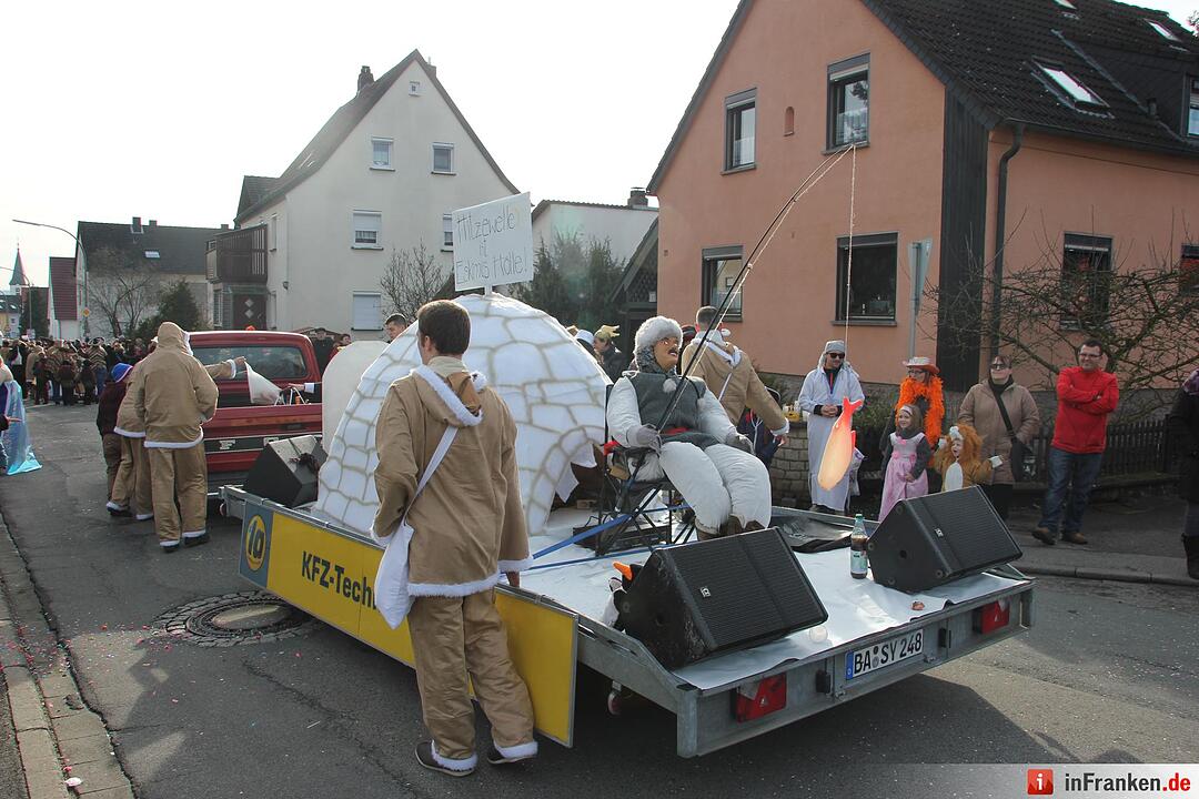 Faschingszug Oberhaid 2016