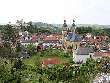 Blick auf Gößweinstein. Foto: Gerd Klemenz