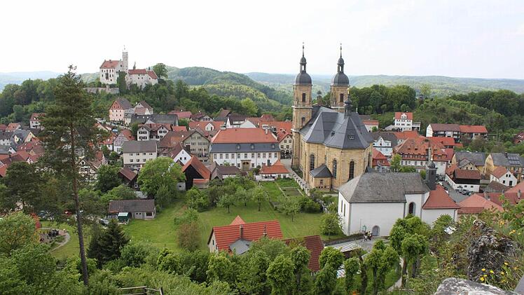 Blick auf Gößweinstein. Foto: Gerd Klemenz
