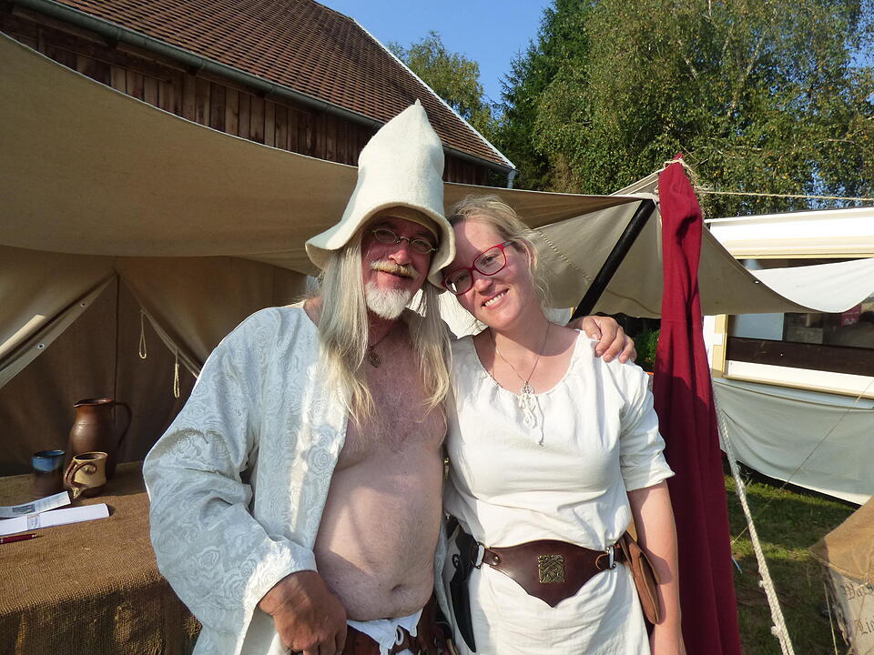 Ritterfest auf der Burg Waischenfeld: Eine große Familie