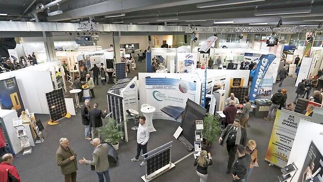 60 Aussteller präsentieren in der Halle und im Freigelände ihre Produkte.  Foto: element-e group AG