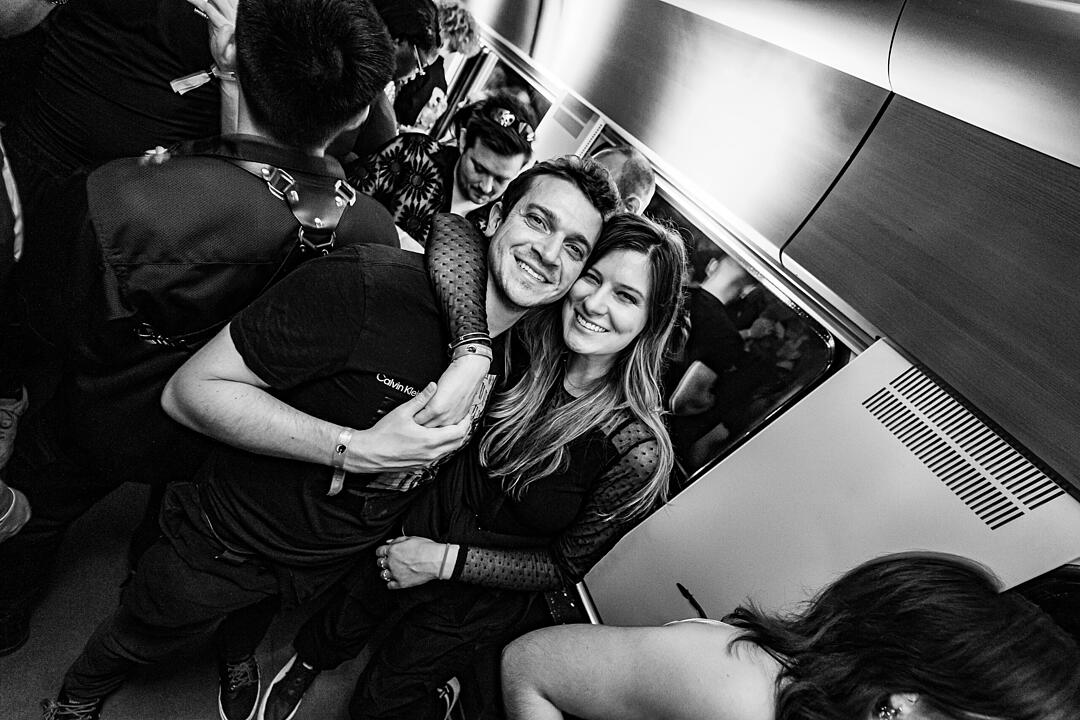 Die beste Party im Zug!