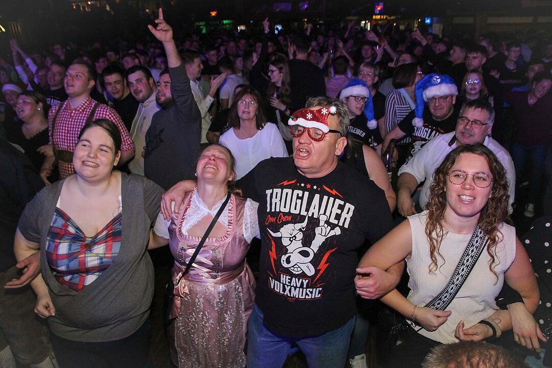 Super Stimmung am ersten Weihnachtsfeiertag!