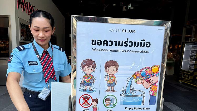 Neujahrsfest Songkran in Thailand