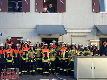 Gruppenbild der Teilnehmer am Übungstag in Oberbayern.