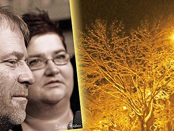 „Wulli“ Wullschläger und Sonja Tonn bringen Weihnachtsfreude.