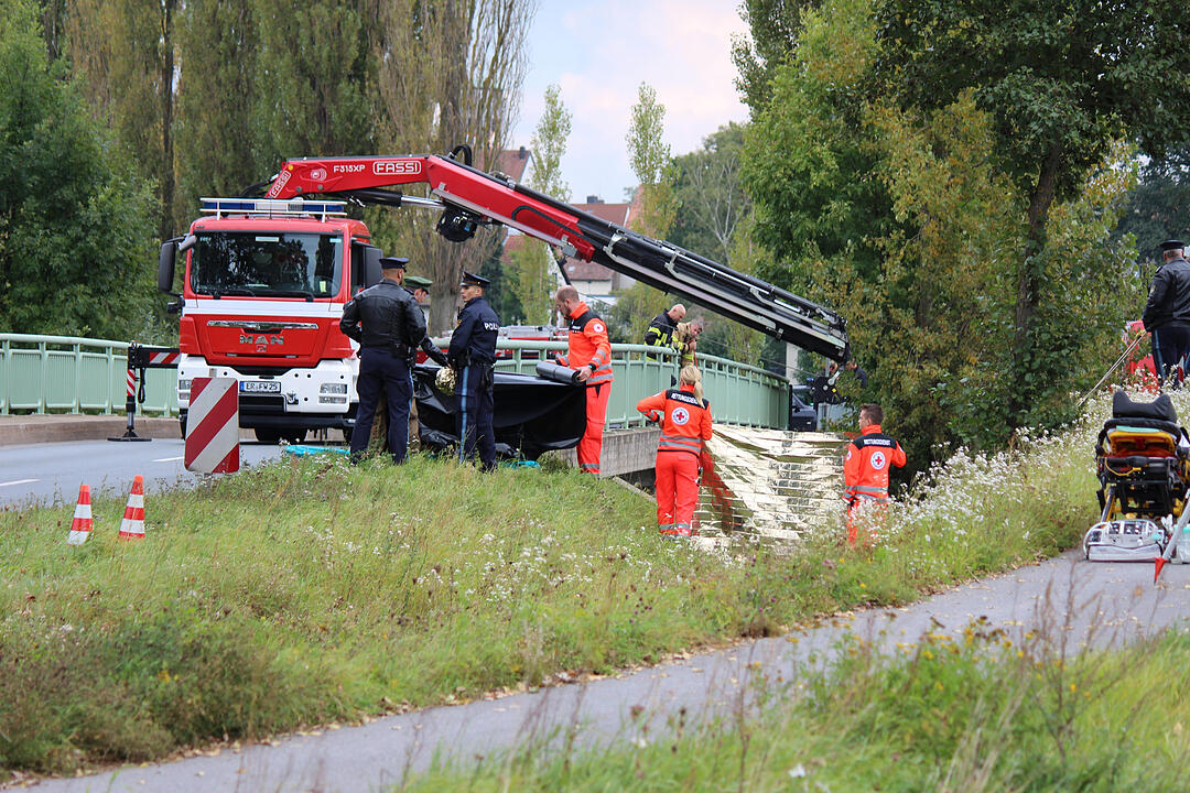 Vermisster Fürther in Auto in Regnitz gefunden