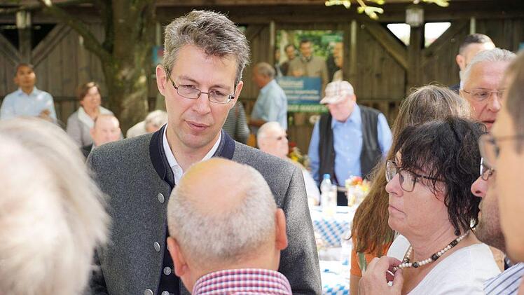 Markus Blume hatte ein Ohr für die Anliegen der Bürger.Mail von Pascale.Ferry@web.de