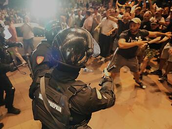 Protesten gegen Regierung in Serbien