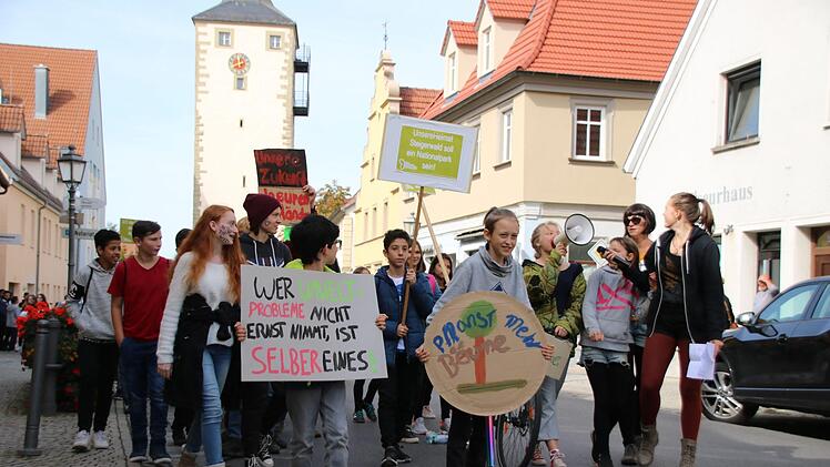 Klimastreik in Haßfurt