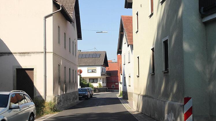 Die Engstelle in Dippach.