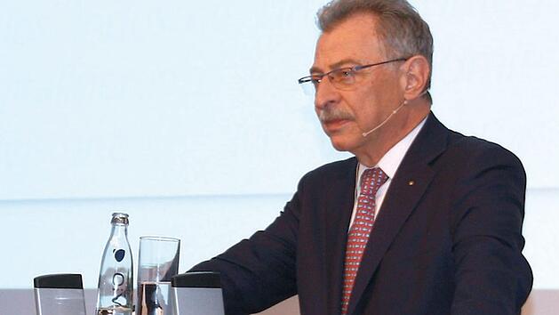 Dieter Kempf sieht Deutschland und Europa vor gro&szlig;en Herausforderungen stehen. Foto: Volksbank
