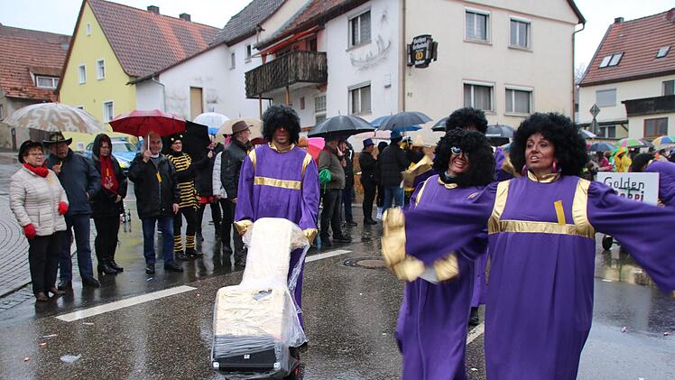 Selbst ein Gospelchor lief mit. Thomas Malz