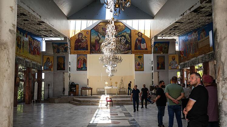 Nach Selbstmordanschlag in syrischer Kirche