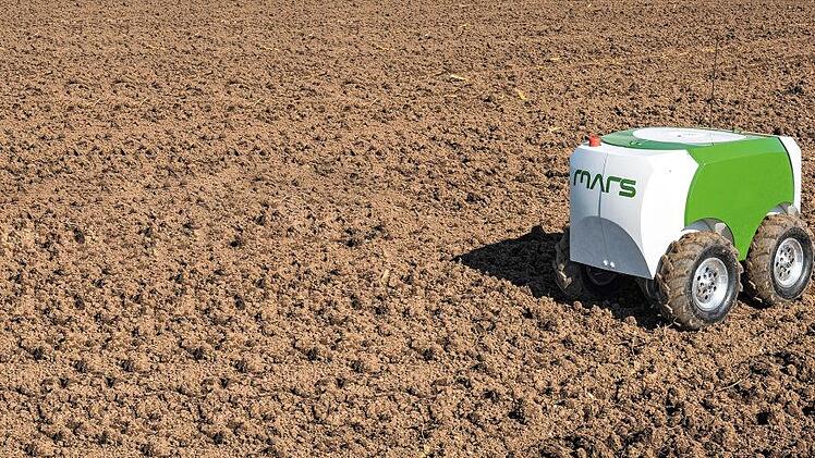 Darf's ein bisschen weniger sein? "Mars" heißt ein Pilotprojekt von Fendt: Vollautomatisierte Zwerge übernehmen einen Teil der Feldarbeit. Foto: Fendt