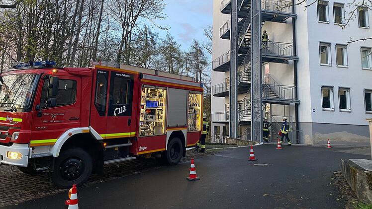 Bad Kissingen: Spektakuläre Feuerwehr-Übung an Helios St. Elisabeth-Krankenhaus