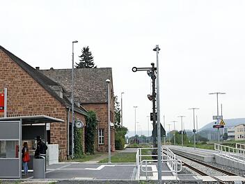 Der Bahnhof in Hammelburg nach dem Umbau. Foto: Arkadius Guzy