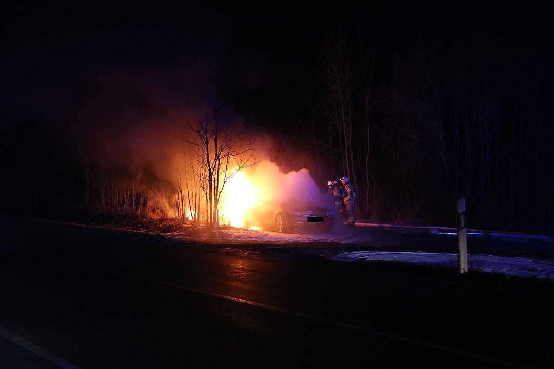 Oberfranken: Brandstiftung in Serie – mehrere Autos und Container brennen